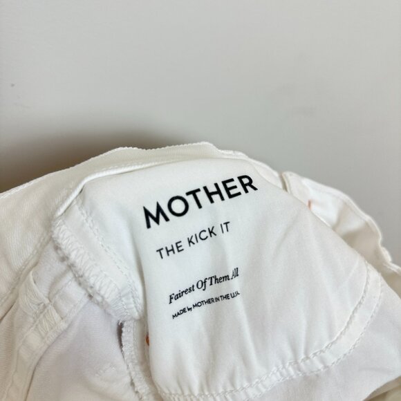 MOTHER The Kick It High Waist Straight Leg Jeans in Wash Fairest Of Them All - Picture 11 of 13